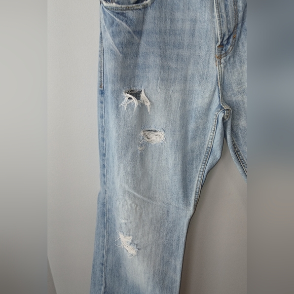 American Eagle Bootcut Distressed Jeans Mens 38×32 - Picture 2 of 9